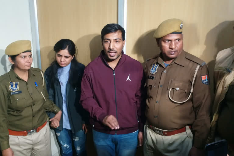 Man and woman arrested in Blackmailing businessman in Jaipur