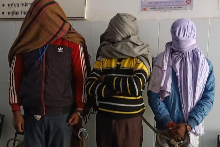 Three Sand Smugglers Arrested In Hazaribagh
