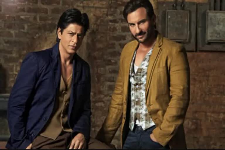 Shah Rukh Khan and Saif Ali Khan