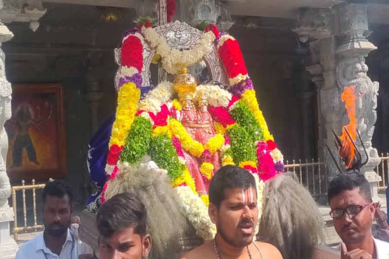 Yadadri Lakshmi narasimha swamy Adhyayana Utsavam