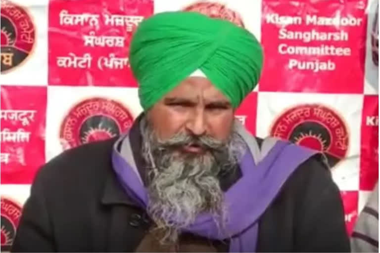 Sarwan Singh Pandher, leader of Kisan Mazdoor Sangharsh Committee