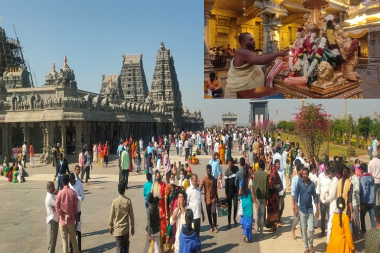 Yadadri Sri Lakshmi Narasimha swami Temple