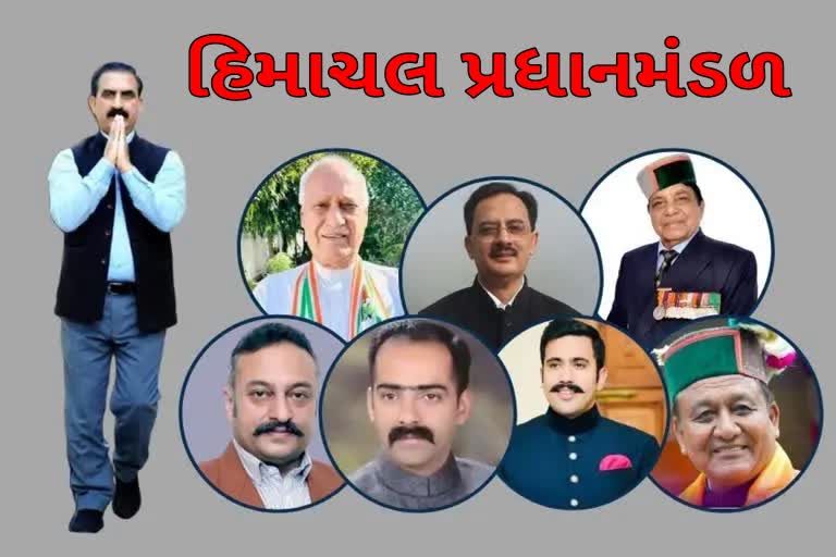 હિમાચલમાં સુખુ સરકારના 7 ધારાસભ્યો બન્યા પ્રધાન, રાજ્યપાલે લેવડાવ્યા શપથ