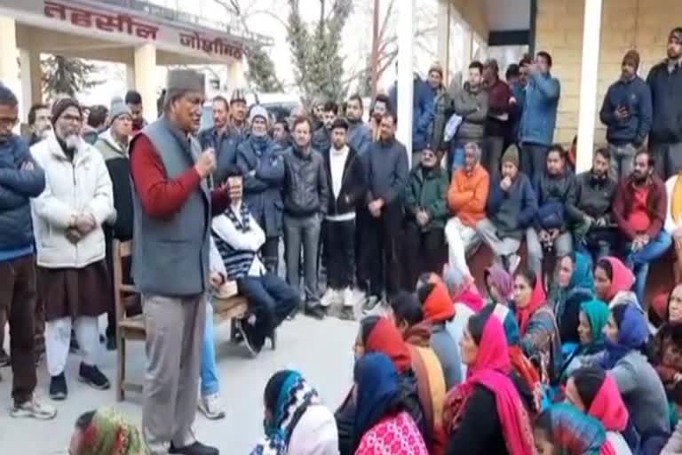 harish rawat in joshimath