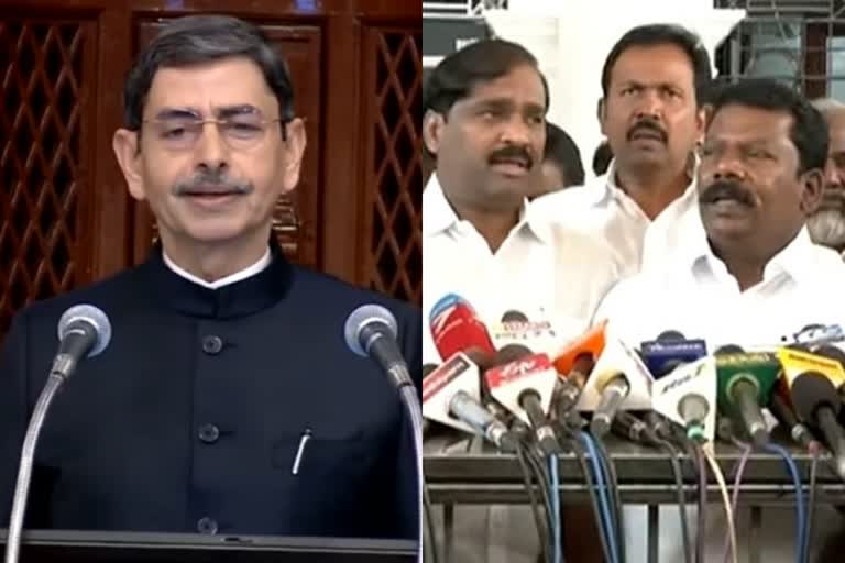 TN Assembly: ஆளுநர் உரையை புறக்கணித்து திமுக கூட்டணி கட்சிகள் வெளிநடப்பு!