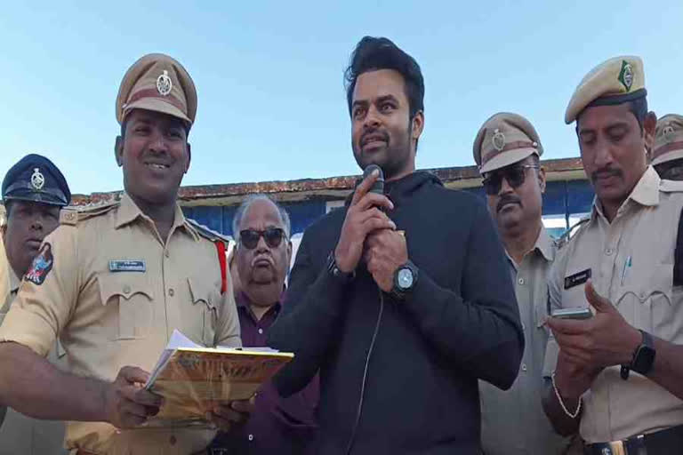 HERO SAI DHARAM TEJ ON GANJA