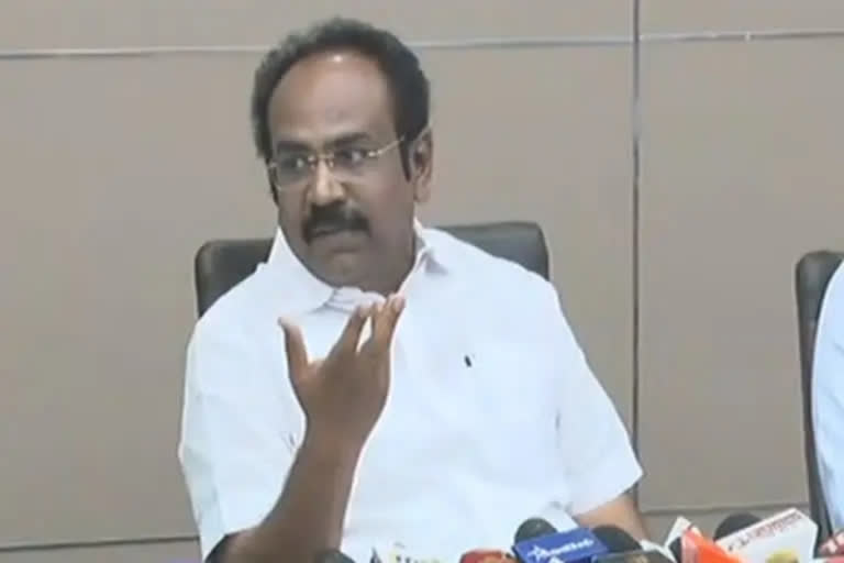 தொழிற்துறை அமைச்சர் தங்கம் தென்னரசு செய்தியாளர் சந்திப்பு