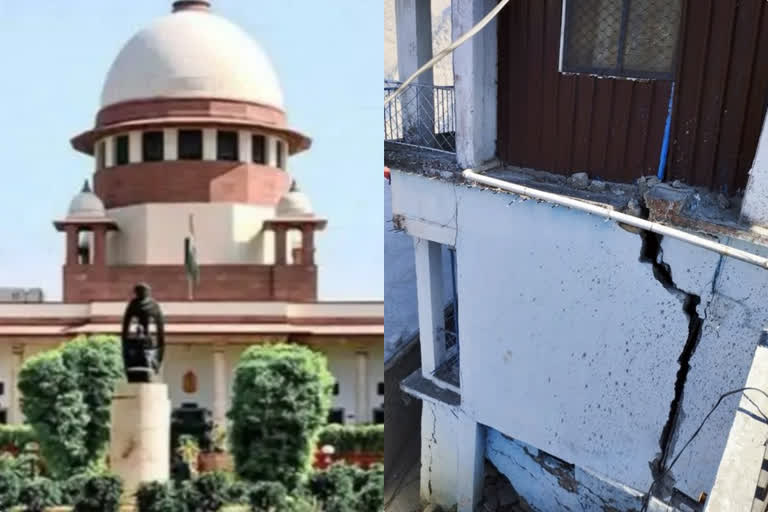 The Supreme Court has asked a petitioner, who has sought the court's intervention to declare the crisis in Uttarakhand's Joshimath as a national disaster, to mention his plea Tuesday for urgent listing