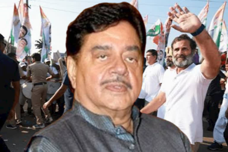 Rahul Gandhi Shatrughan Sinha ETV Bharat