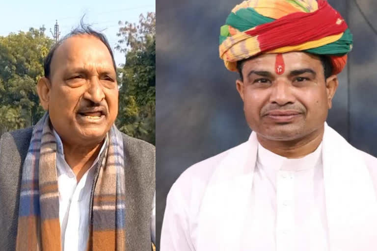 Ex MLA Jaswant Singh Gurjar allegations on MLA Malinga over ring road in Dholpur