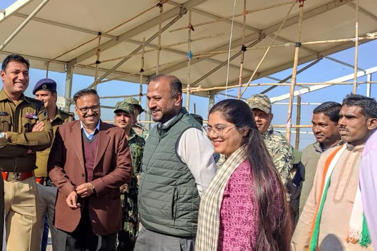 IG inspected Tatapani Festival Preparation