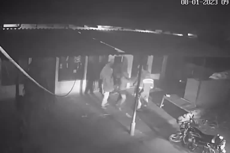 The image captured on CCTV camera in Muzaffarnagar