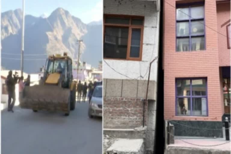 JOSHIMATH SINKING: HOTEL MALARI INN AND MOUNT VIEW WERE DEMOLISHED IN JOSHIMATH