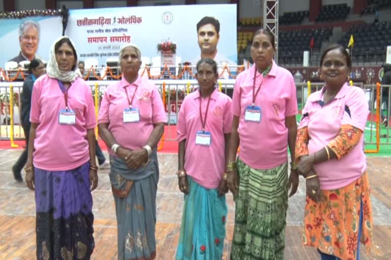 Elderly women rock in CG Olympics