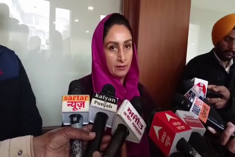 MP Harsimrat Kaur Badal