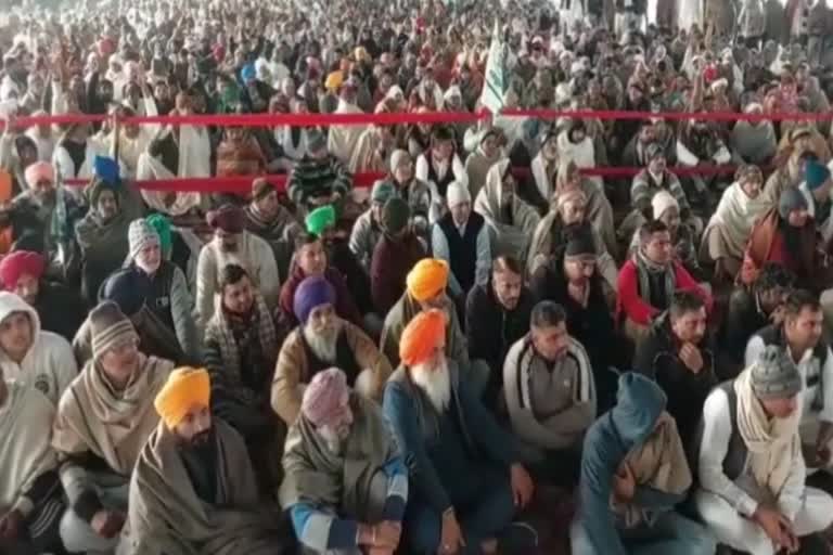 Farmers protest in Karnal
