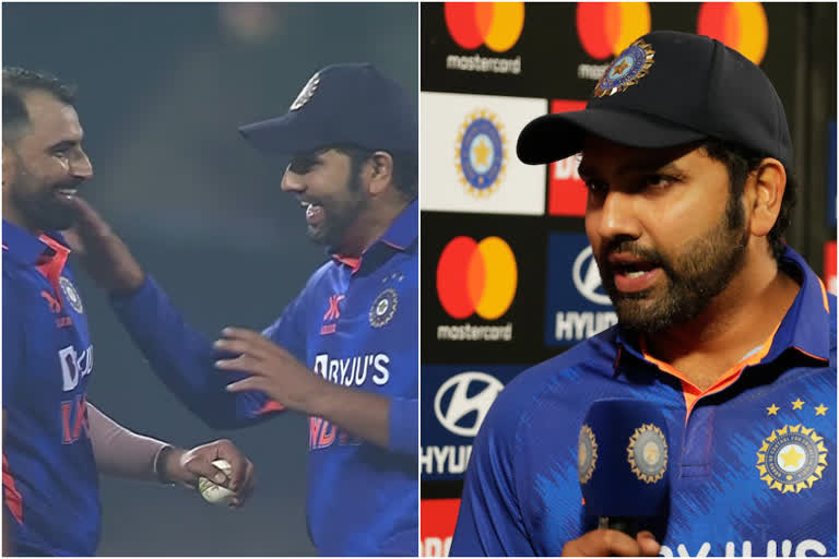 Mohammed Shami  Rohit On Withdrawing Shami s Run Out Appeal  Dasun Shanaka  Rohit On Shami s mankading  mohammed shami mankads Dasun Shanaka  Rohit Sharma  IND vs SL  ദാസുന്‍ ഷനക  മുഹമ്മദ് ഷമി  രോഹിത് ശര്‍മ  ഷനകയ്‌ക്ക് എതിരെ ഷമിയുടെ മങ്കാദിങ്  ഷമിയുടെ മങ്കാദിങ് പിന്‍വലിച്ചതില്‍ രോഹിത് ശര്‍മ