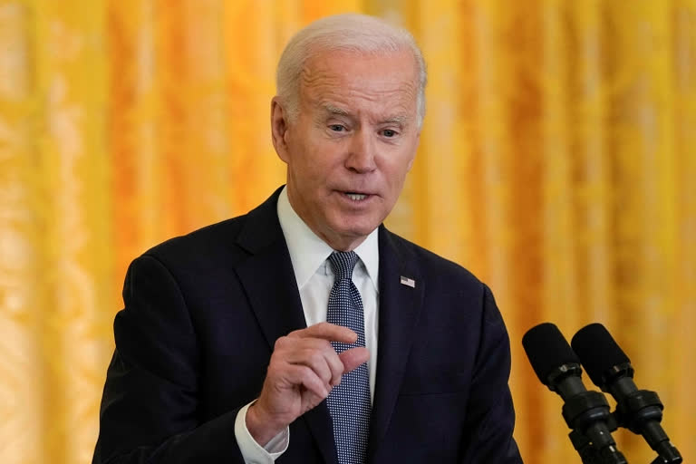 US President Joe Biden at a joint news conference with Mexico's President Lopez Obrador and Canadian Prime Minister Justin Trudeau said the Department of Justice was reviewing "a small number of documents with classified markings" from the previous Obama-Biden administration found at Biden's think-tank office here.