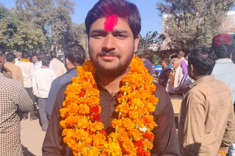son became sarpanch in by election