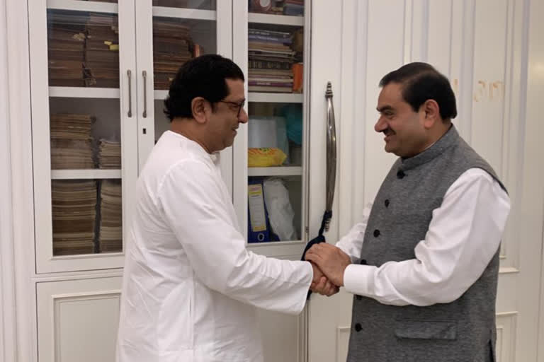 Adani meets Raj Thackeray