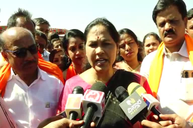 Union Minister Shobha Karandlaje