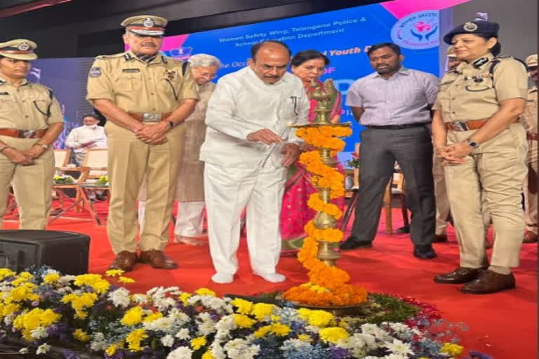 The Women Safety Wing of Telangana police launched Cyber Ambassadors Platform inaugurated by State Home Minister Mohammad Mahamood Ali said, Telangana police is one of the leaders in the world in terms of technology and safety. As Cyber Ambassadors, it is the responsibility of the younger generation to work towards a safer community.