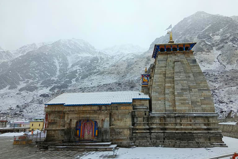 Fresh Snowfall in Kedarnath