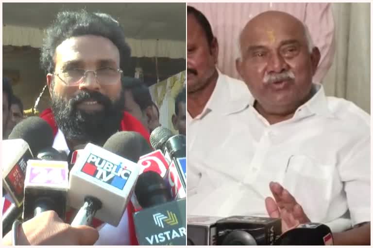 Etv minister-shriramulu-spoke-against-congress-bus-yathra