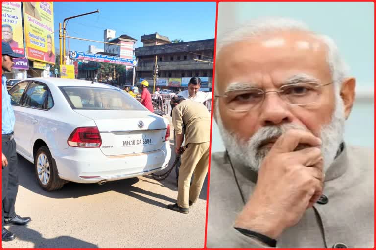 Unknow car found on Hubli road where Modi will travel: High alert at airport