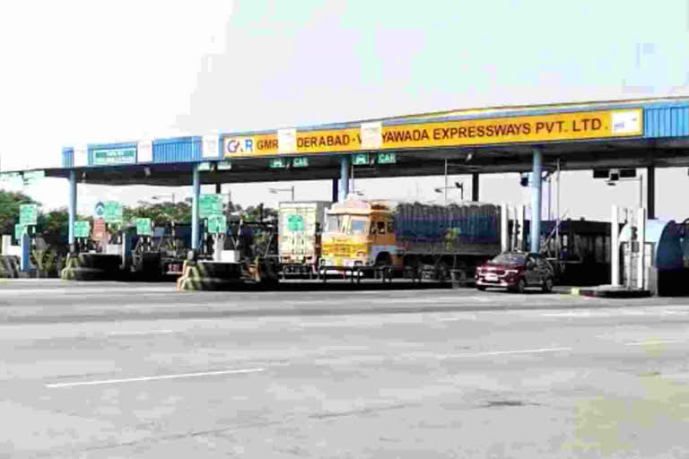 toll plazas