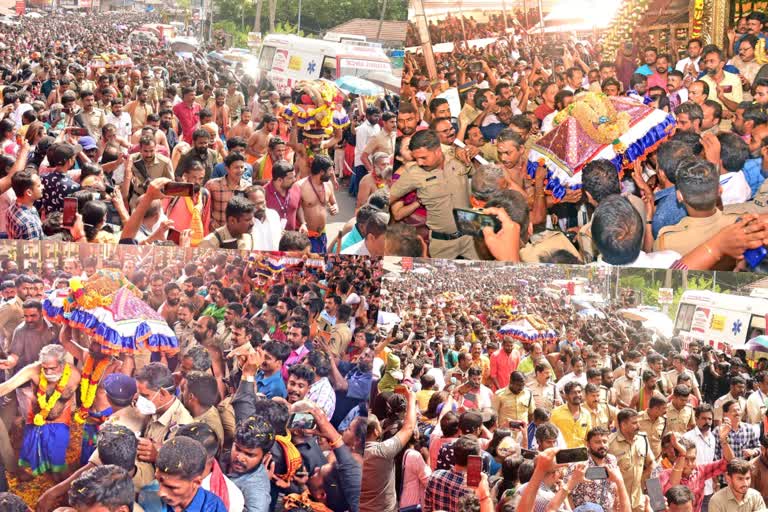 Thiruvabharana Ghoshayathra Sabarimala Makaravilakku