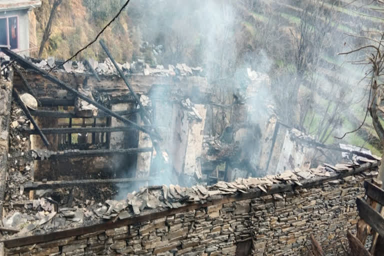 fire incident in chauhar valley