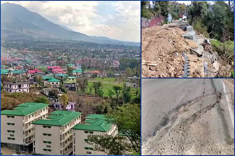 No proper drainage system in Mcleodganj