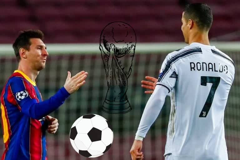 Messi and Cristiano Ronaldo