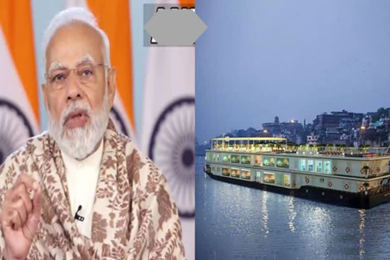 PM Modi launches worlds longest river cruise Ganga Vilas