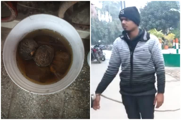 Bomb Recovered in Vaishali