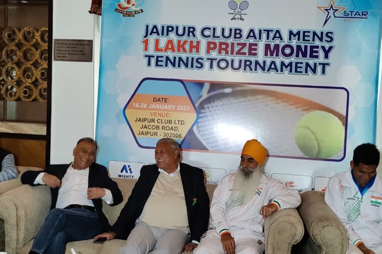 All India Mens Tennis Tournament in Jaipur from January 14 to 20