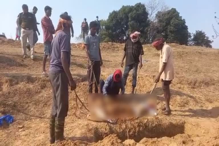 Girl body removed from grave in Gumla