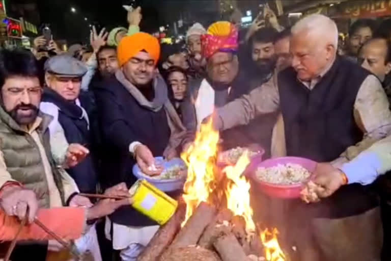 Lohri Celebration in Jaipur