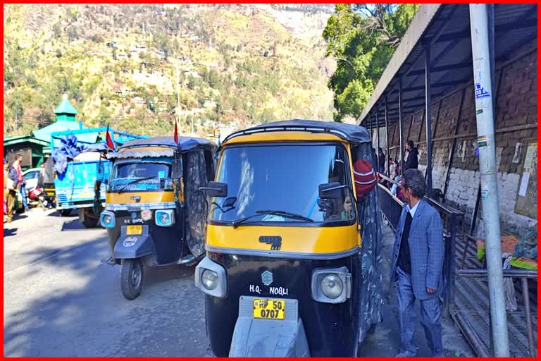 Auto drivers of Rampur