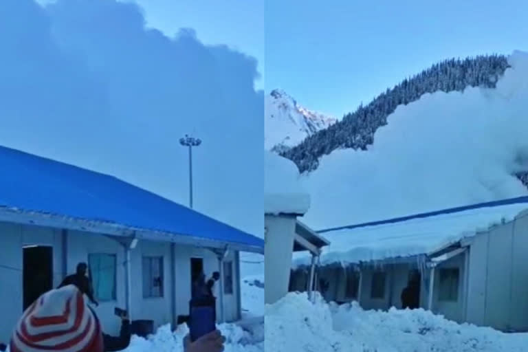 Massive avalanche hits Hyderabad company workshop in J&K's Sonamarg