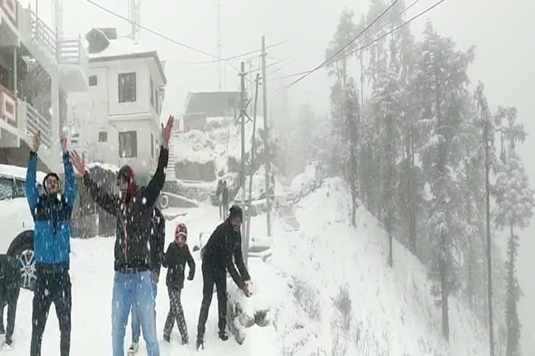 Snowfall in Chakrata