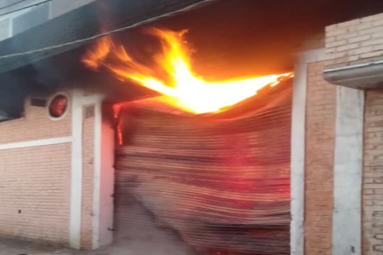 thread factory fire in panipat