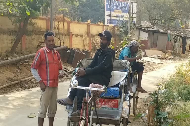 Makar Sankranti of poor and homeless people in Ranchi