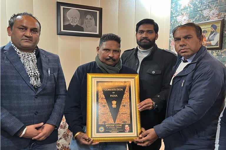 Jatinder Kala honored by Deep Chandalias organization