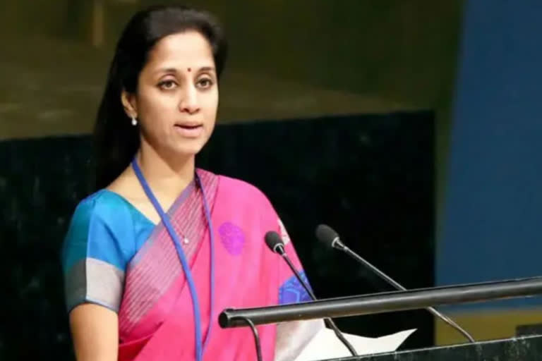 Nationalist Congress Party (NCP) MP Supriya Sule