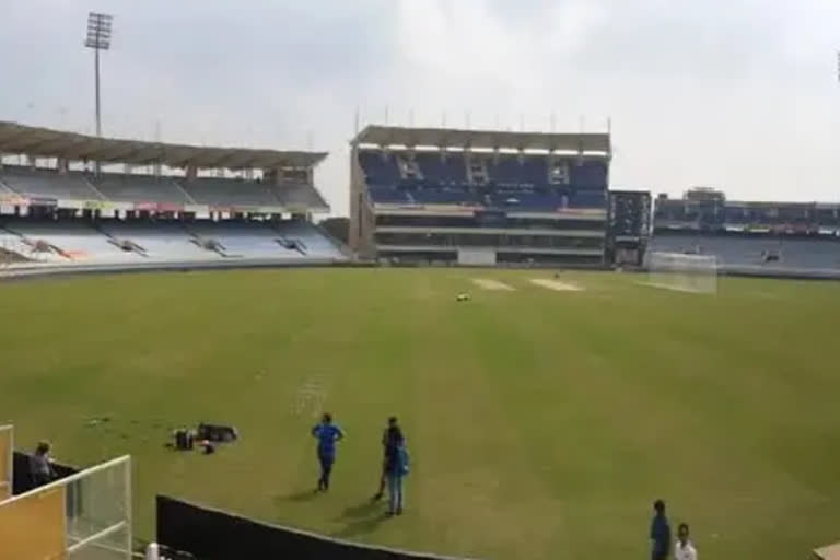 T20 Match Between India And New Zealand In Ranchi