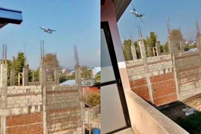 nepal plane crash video moments before crash
