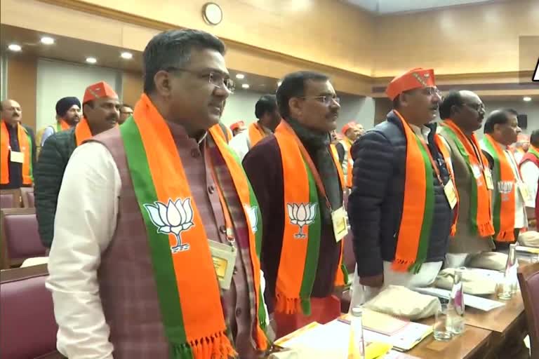 BJPs two day national executive meeting from today PM Modis road show ( file photo)