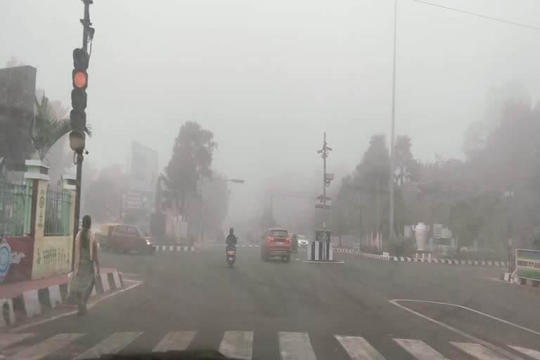 heavy fog in bhubaneswar